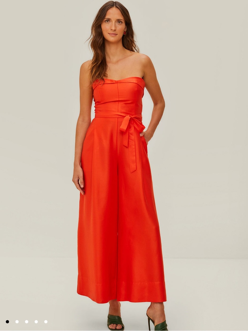 Farm rio strapless jumpsuit